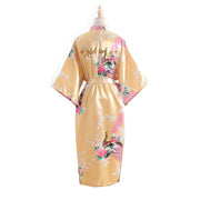 Bridesmaid Imitation Silk Dressing Gown Dressing Gown Bridal Nightgown