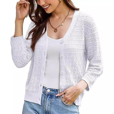 Shawl Short Top Lightweight Sweater Top